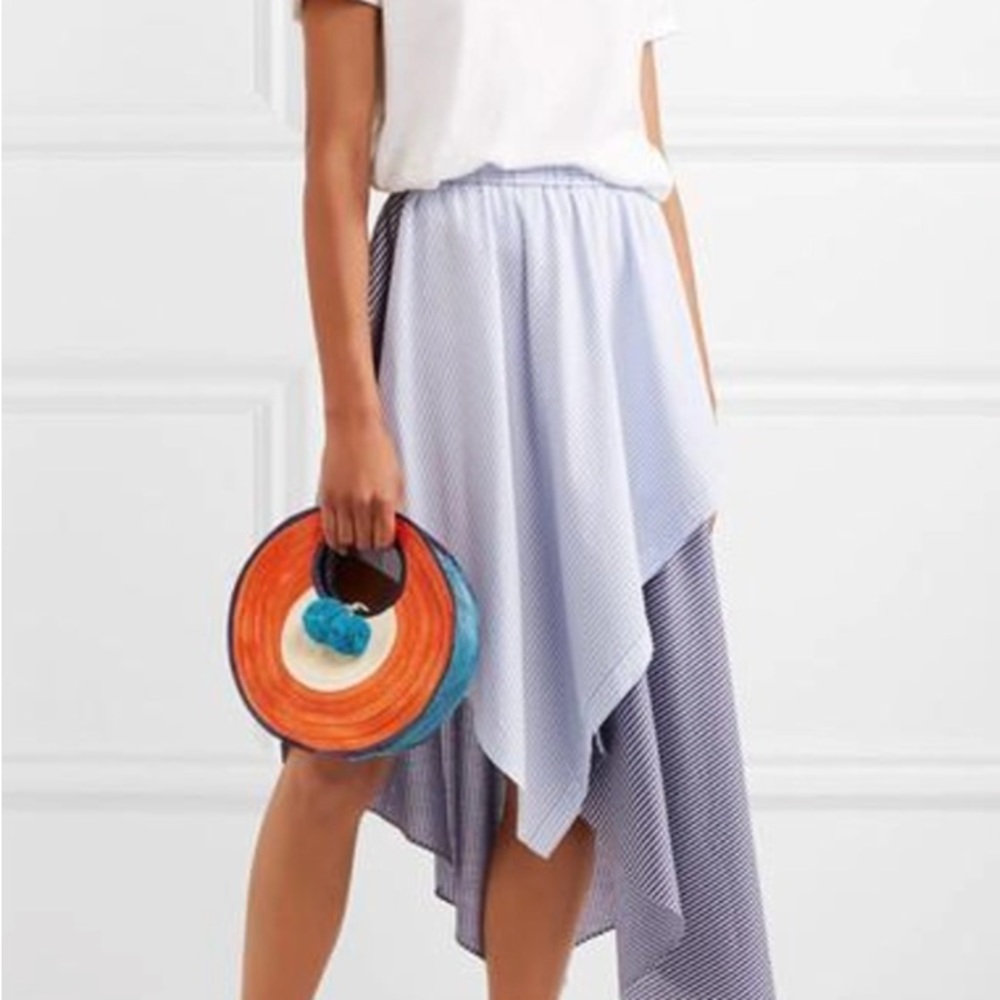 NWT ✨ Opening ceremony asymmetric blue skirt